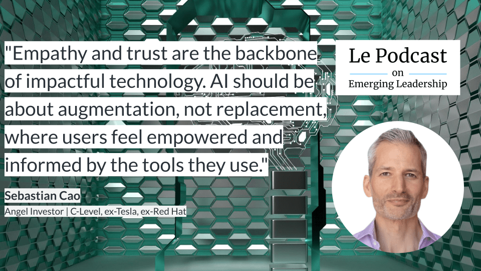 Quote from Sebastian Cao on the future of User Experience
